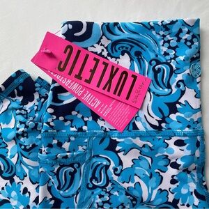 MWT Lilly Pulitzer Luxletic South Beach High Rise Shorts Small